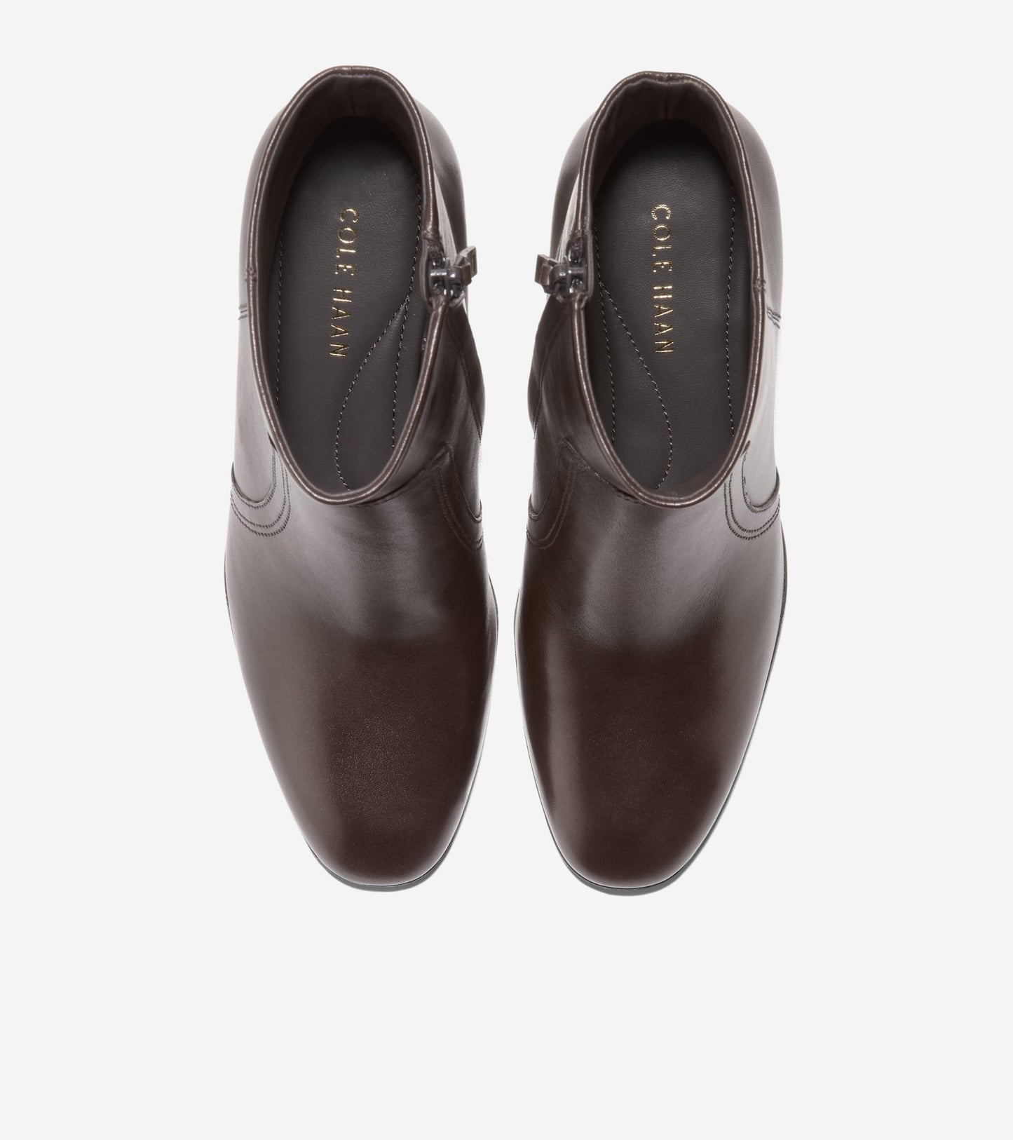 W35187:CH DK CHOCOLATE LTHR/ DK BROWN STACK