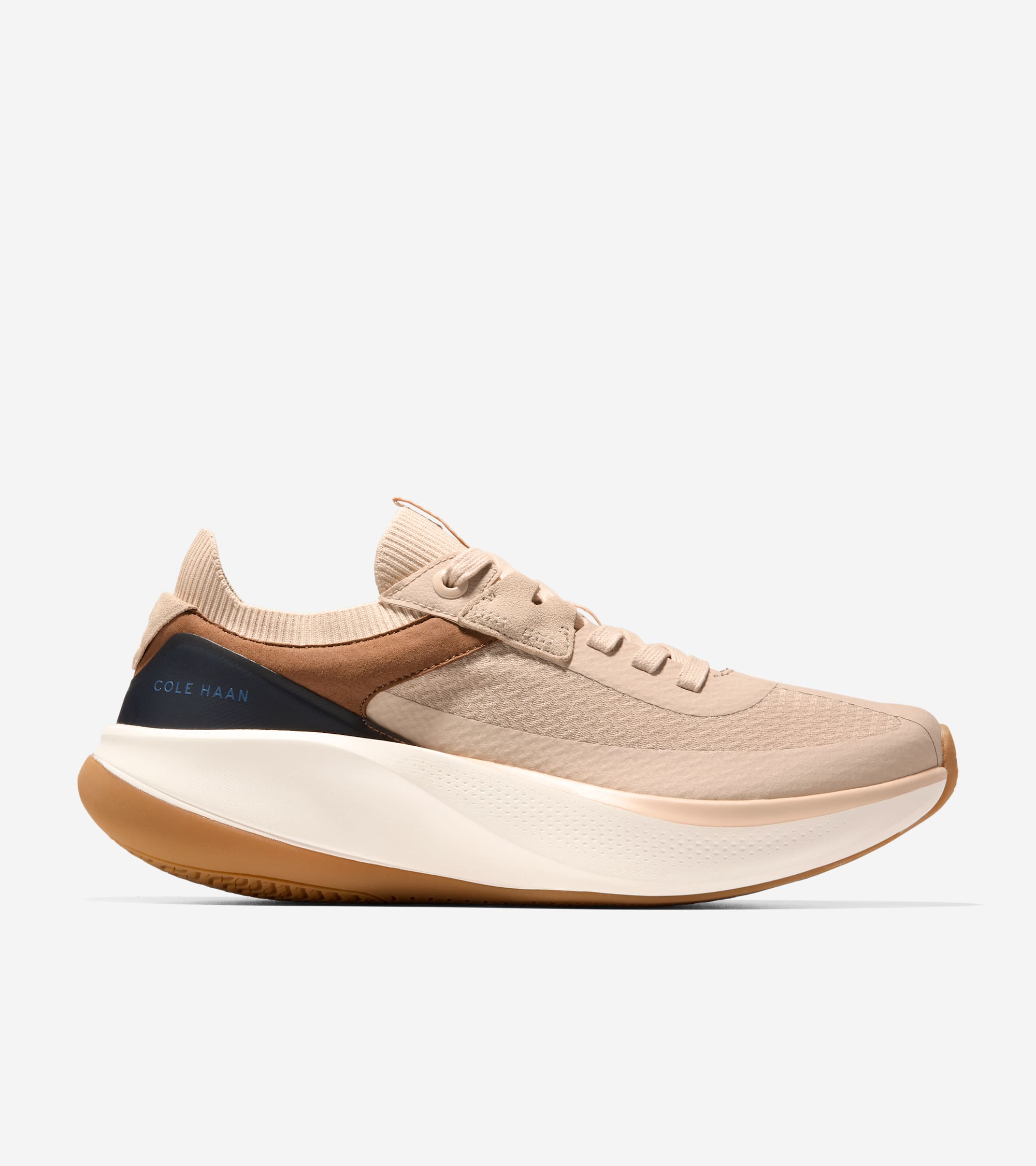 Cole Haan GrandPrø All-Day | Oat & Navy Men's Sneakers Qatar