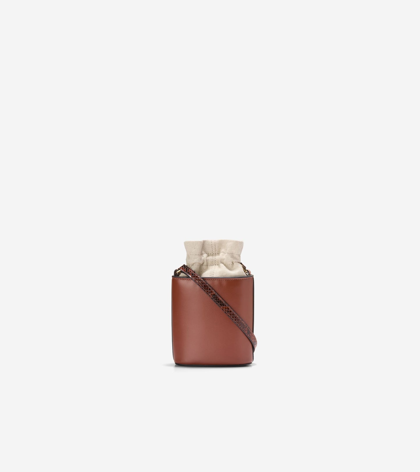 U07693:NATURAL CANVAS/DK. CUOIO/BROWN SNAKE/BLACK:0000