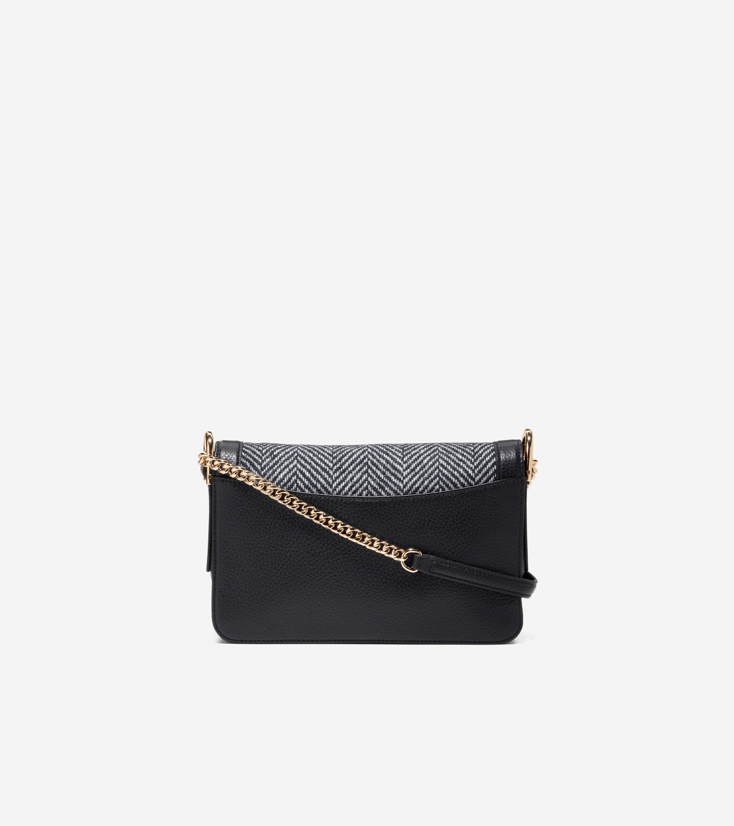 U07788:HERRINGBONE TWEED/ BLACK:null