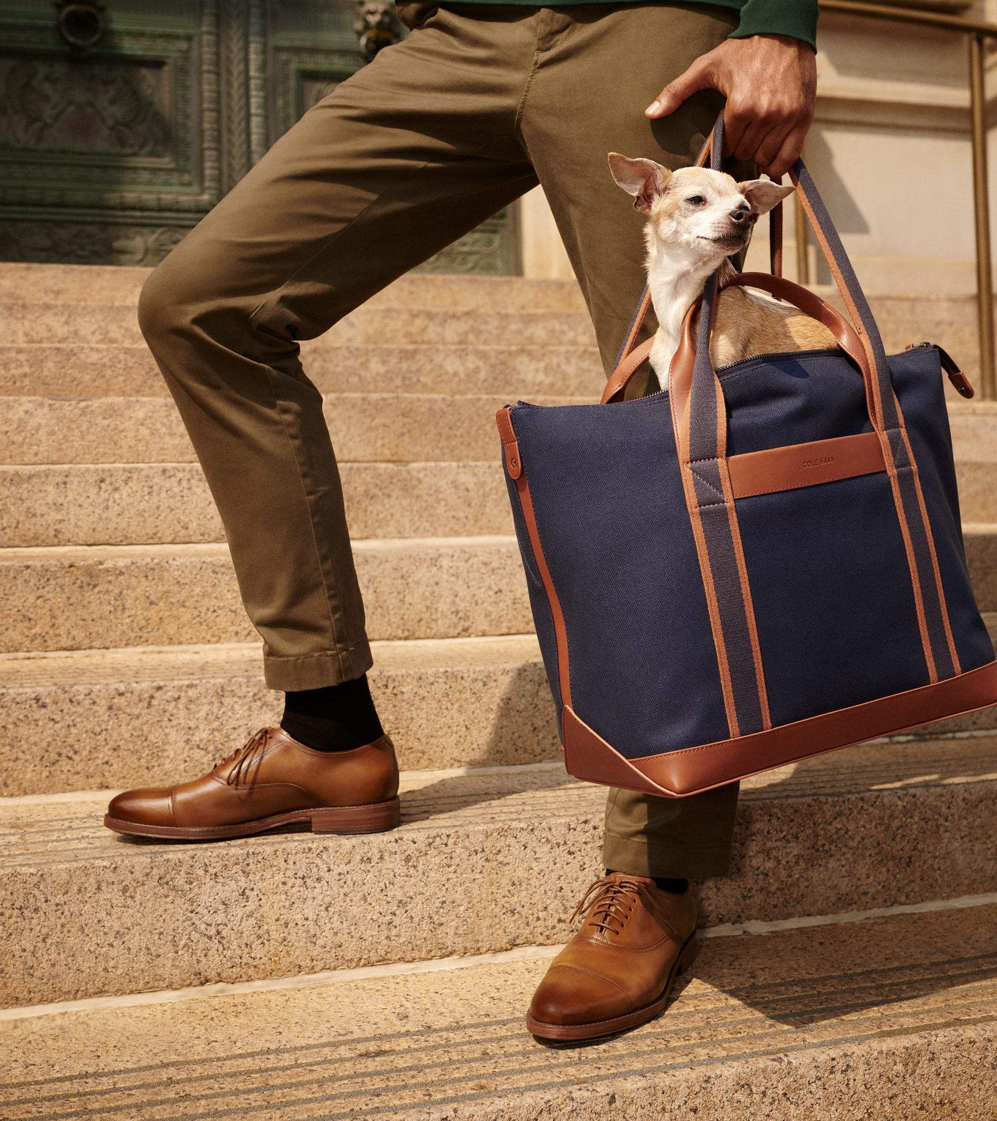 C41468:CH BRITISH TAN / DARK NATURAL