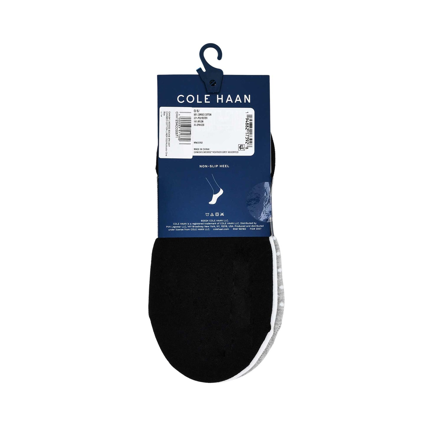 Cole Haan Women 3-Pack Liner Socks Multicolor