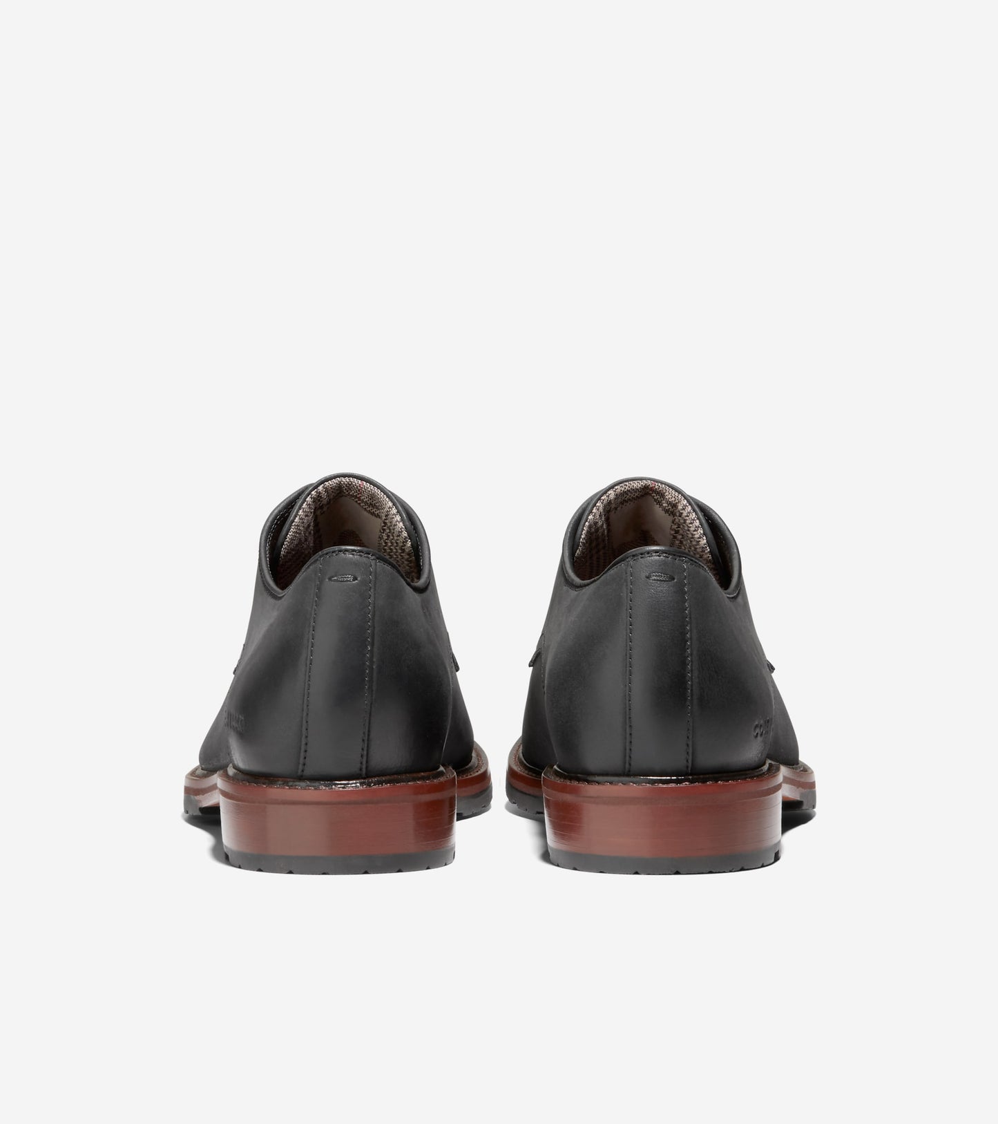 C38844:BLACK WAXY LEATHER/CH SCOTCH WR