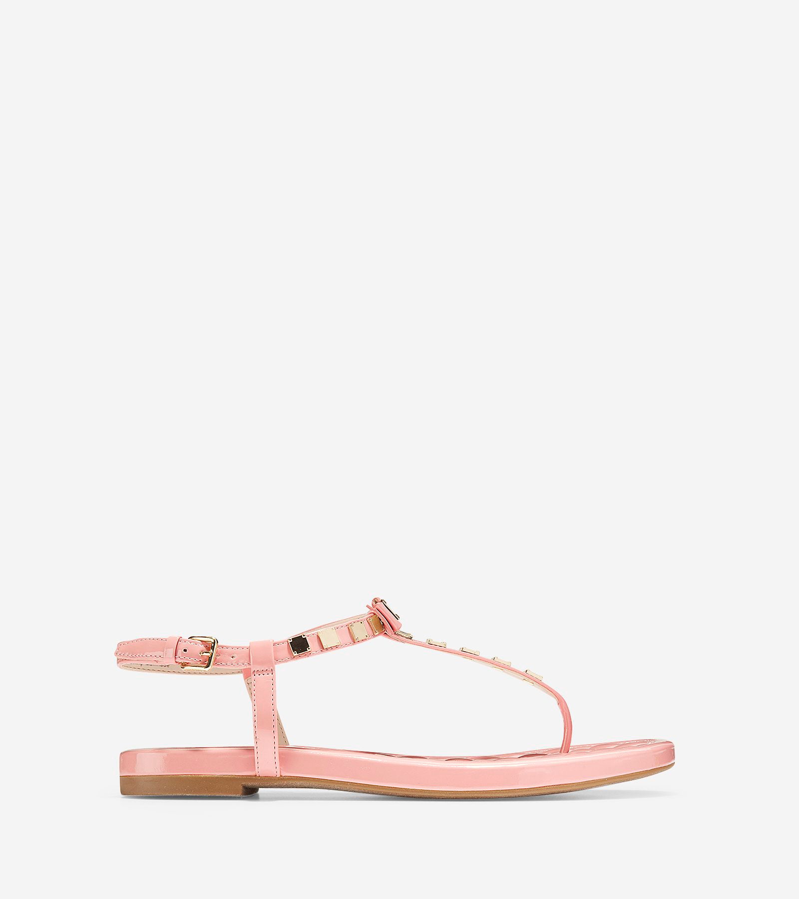 Cole Haan Tali Mini Bow Studded Sandal Colehaan.qa