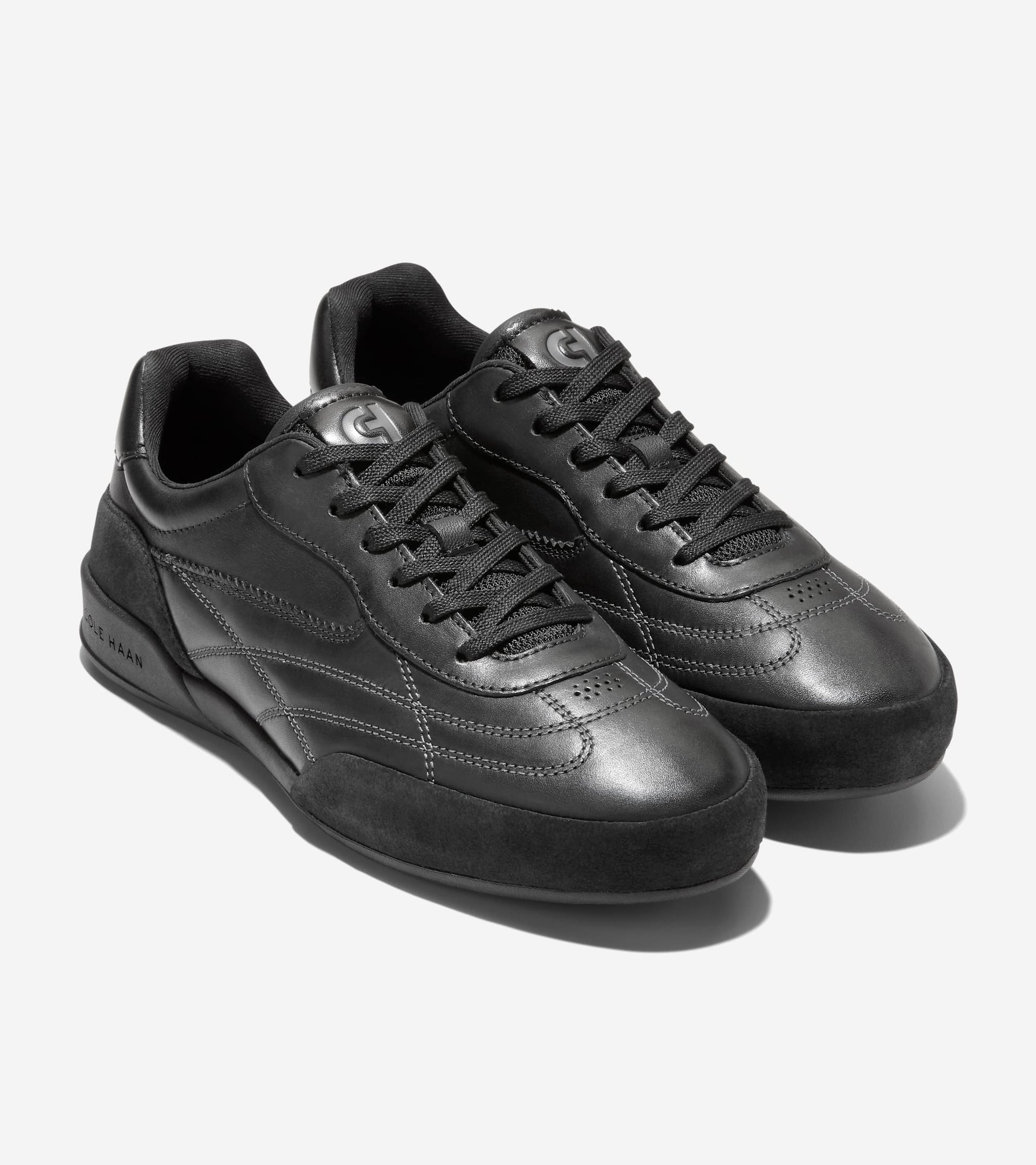 C44717:BLACK / GRAY PINSTRIPE / BLACK