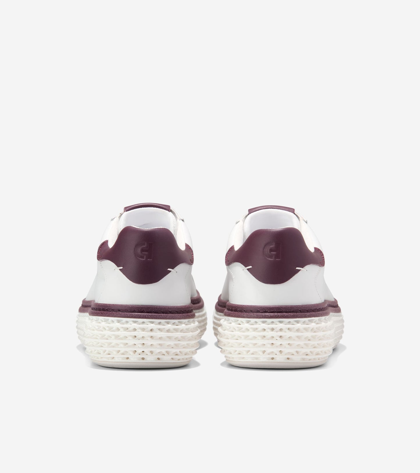 W36151:WHITE LTHR / CH BLACK GARNET LTHR