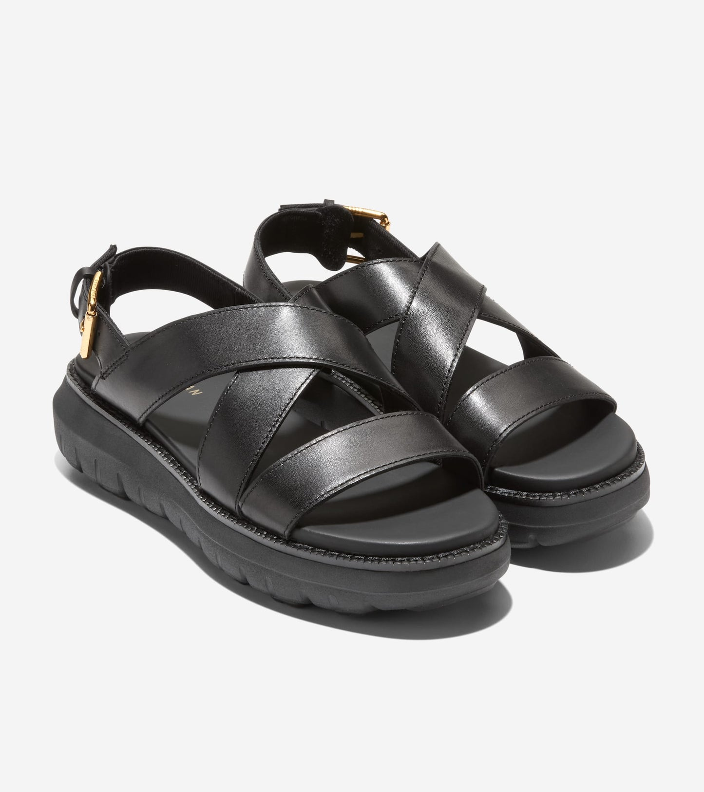 W36547:BLACK LEATHER / BLACK