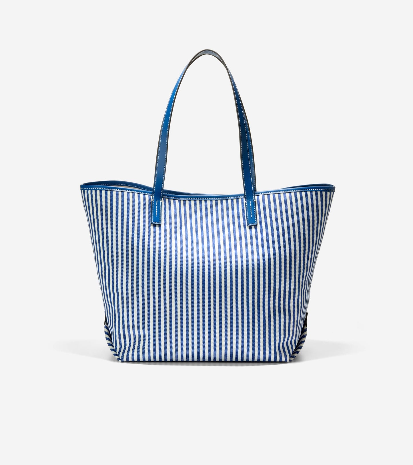 U08289:PRINTED TRUE BLUE STRIPE NATURAL CANVAS:0000