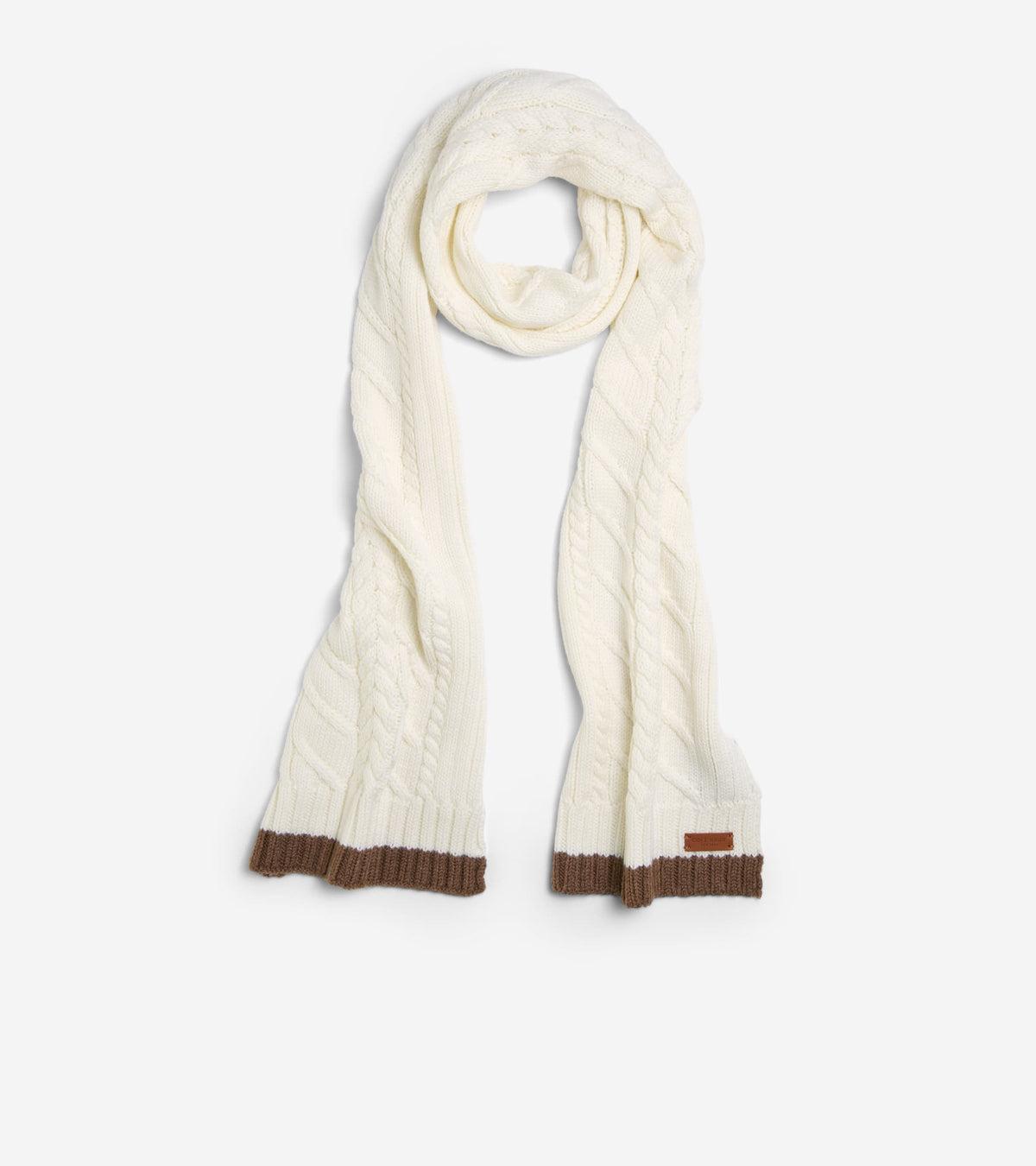 Women's Solid Scarf with Trim