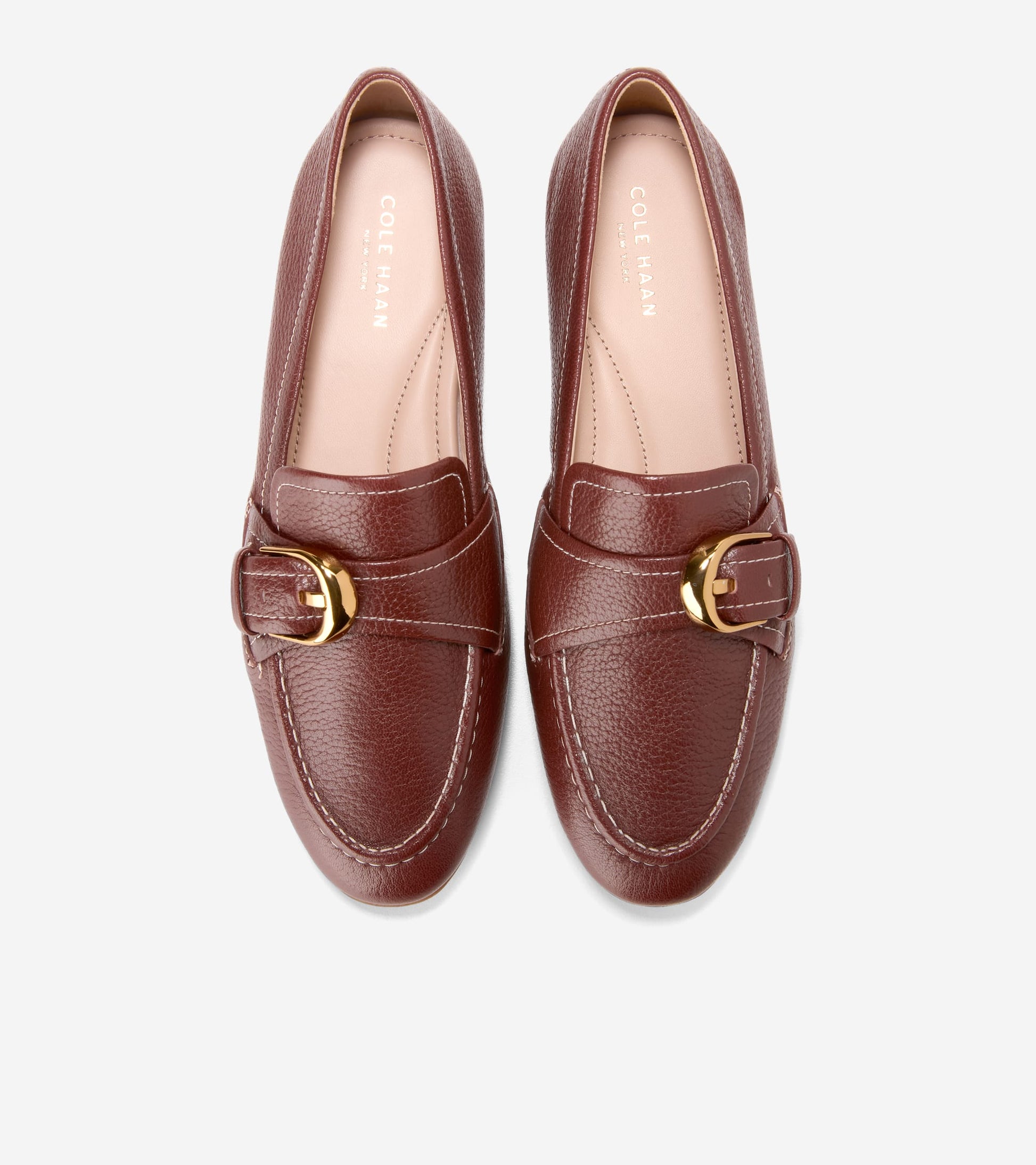 W35403:CH MAHOGANY TUMBLED LEATHER