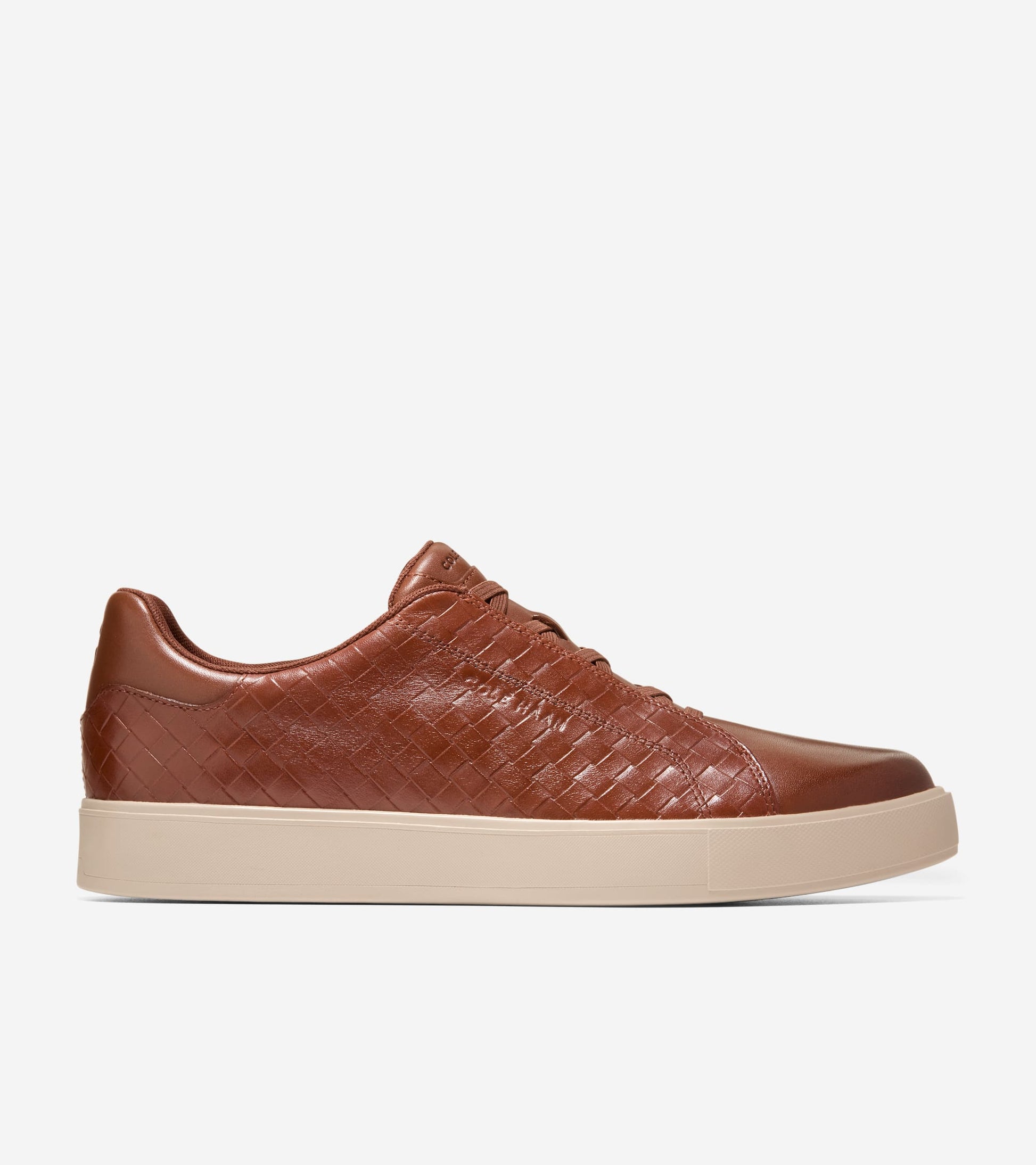 C42598:CH DARK SEQUOIA WOVEN EMBOSS / ANGORA