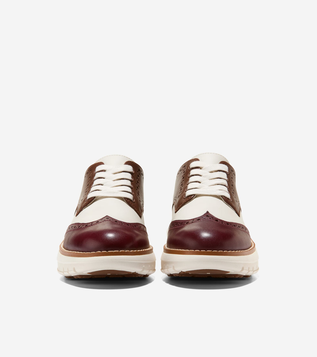 W37408:CH BLOODSTONE / FONDUE FUDGE / IVORY LEATHER