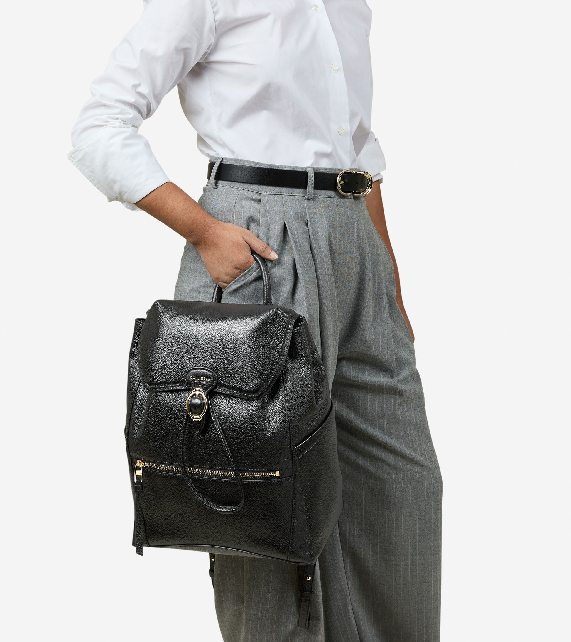Chole Haan Women's Alexandria Flap Medium Backpack | Backpacks Chole Haan Women's Alexandria Flap Medium Backpack | Backpacks
