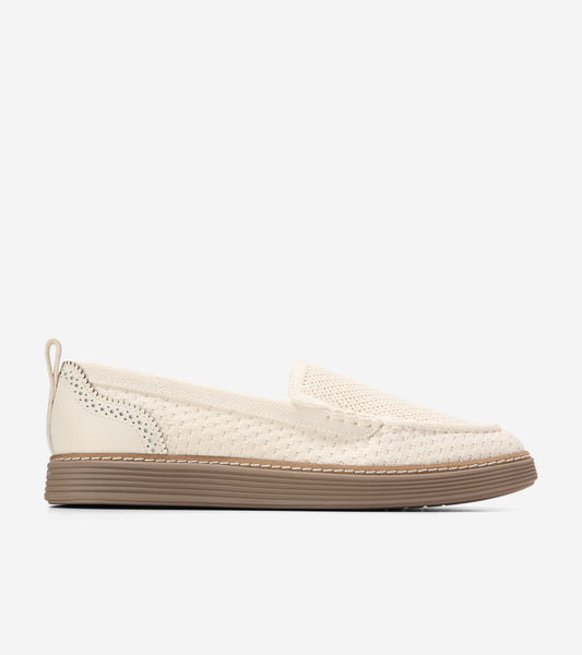 W33447:BIRCH KNIT/LEATHER/CH IRISH COFFEE