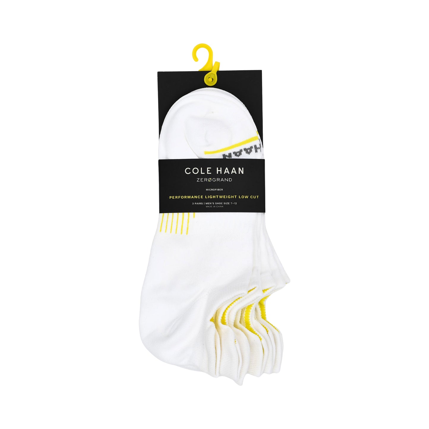 Cole Haan 3-Pack Base Layer Socks White