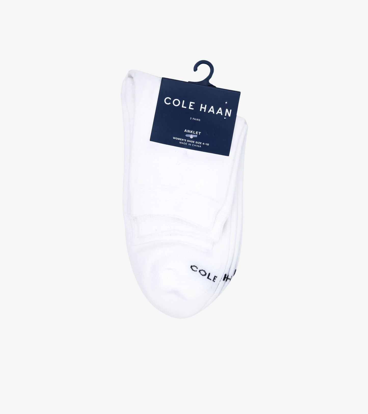 Women's 2 Pack White Socks