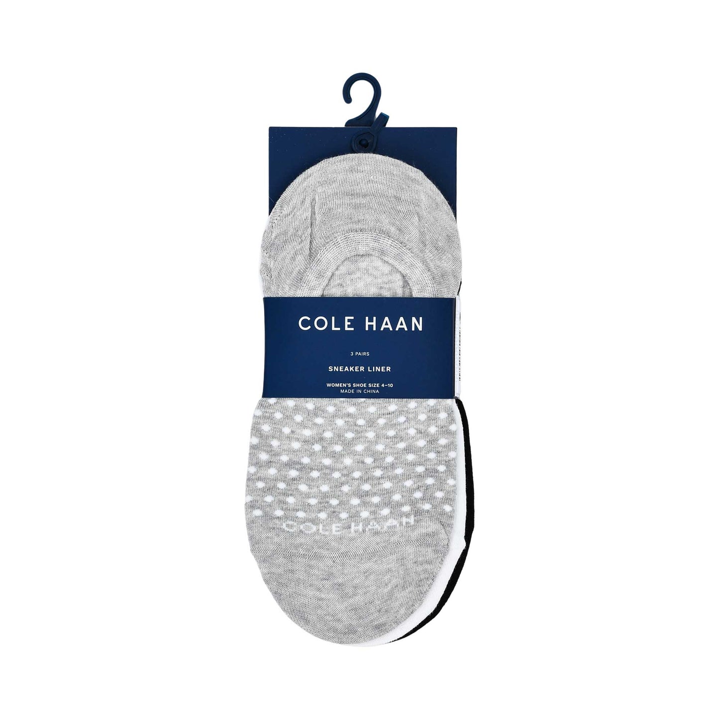 Cole Haan Women 3-Pack Liner Socks Multicolor