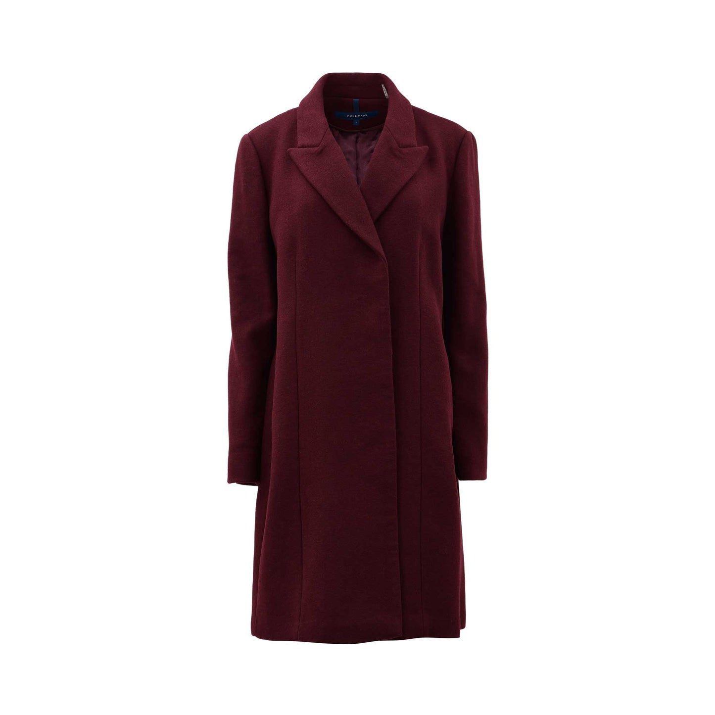 Women's Asymmetrical Peak Lapel Coat