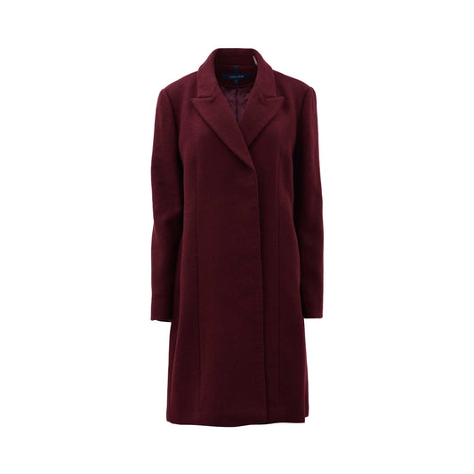 Women's Asymmetrical Peak Lapel Coat