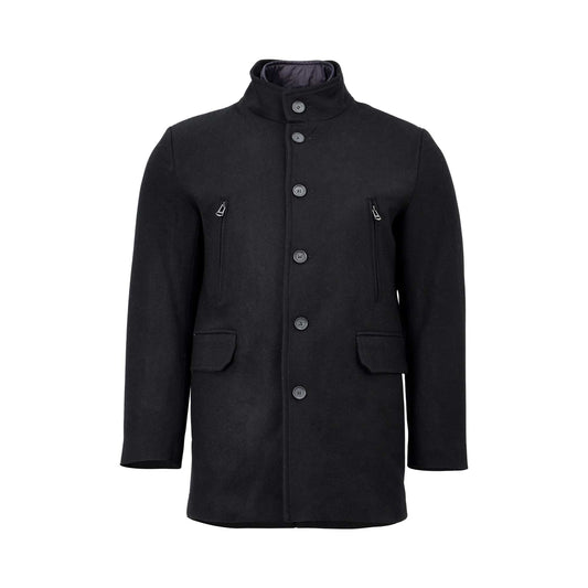 Cole Haan Men's Pressed Melton Wool 3 In 1 Jacket