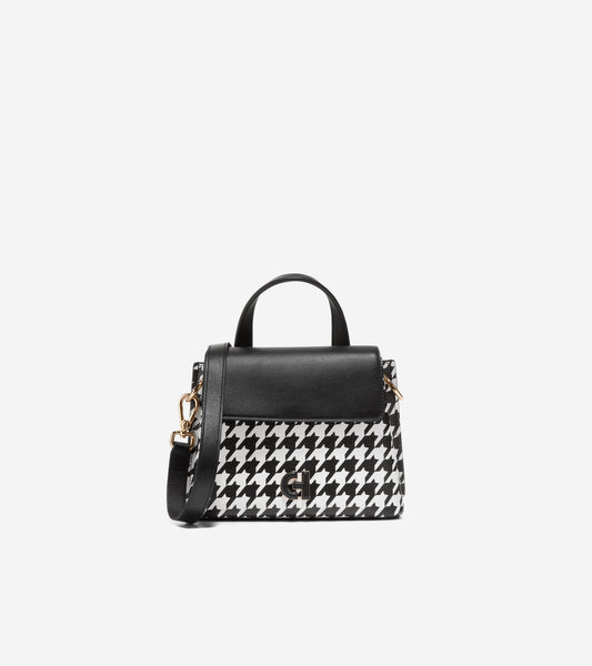 U06718:BLACK&WHITE HOUNDSTOOTH/ BLACK:0000