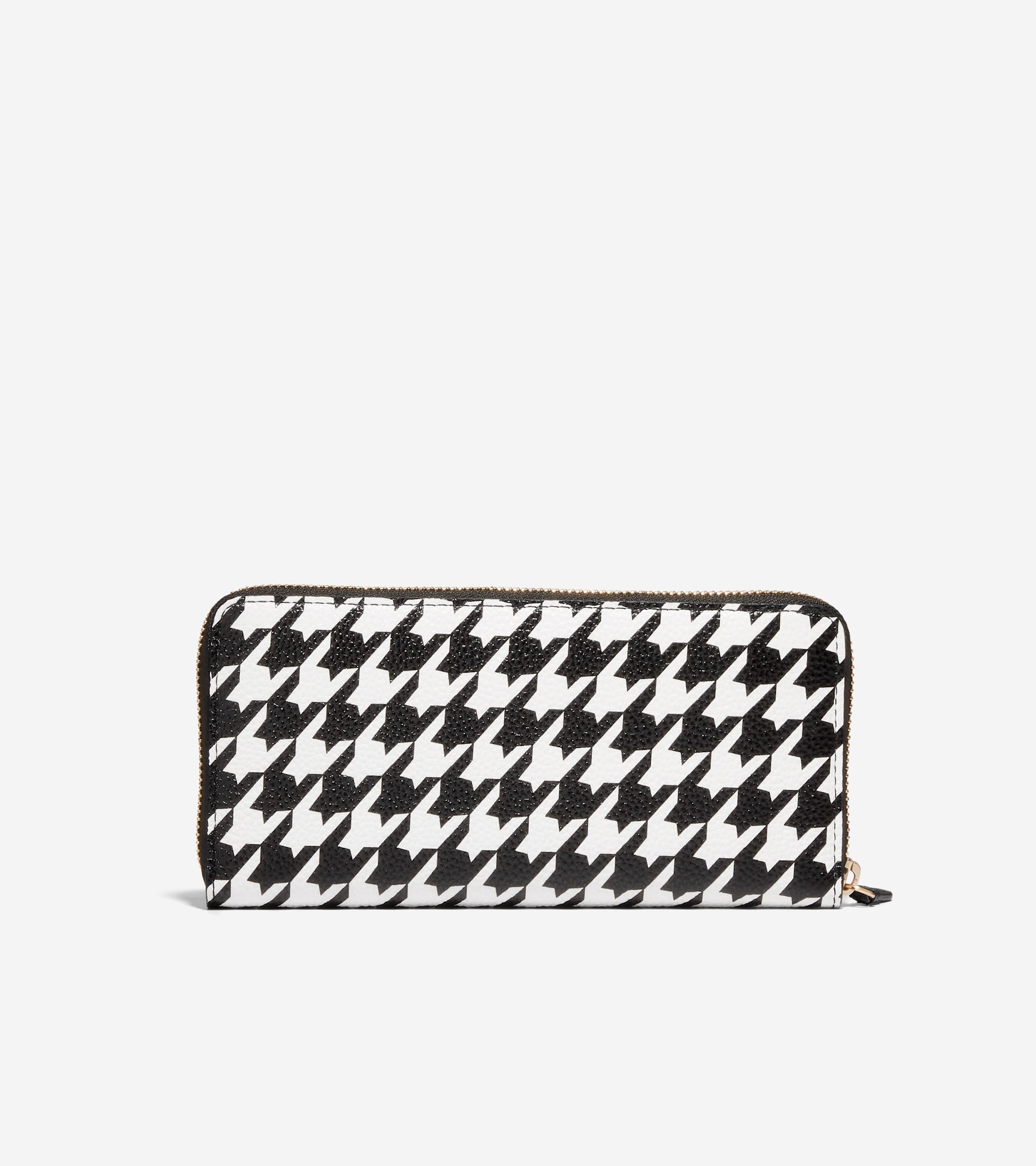 U06825:BLACK&WHITE HOUNDSTOOTH/ OPTIC WHITE/ BLACK:0000