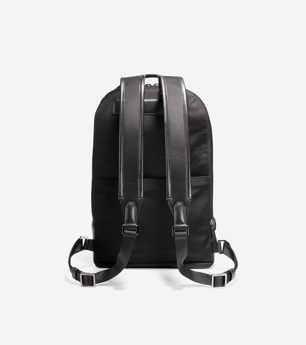 GRANDSERIES Nylon and Leather Backpack