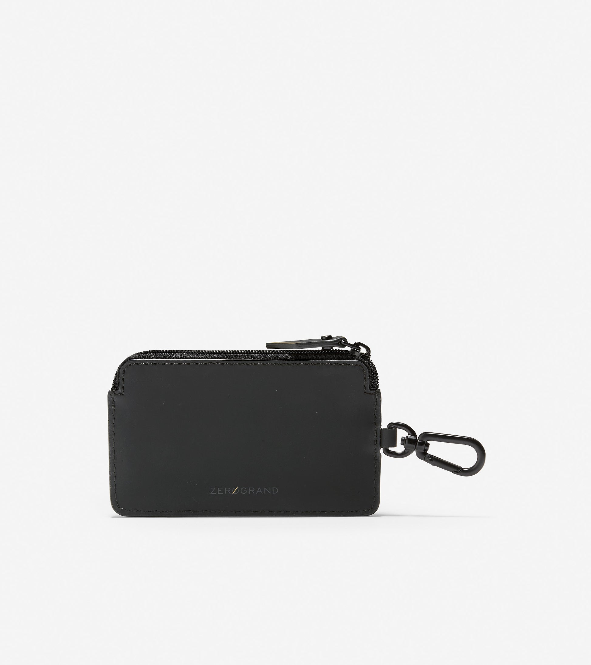 ZERØGRAND Zip Card Case With Key Ring