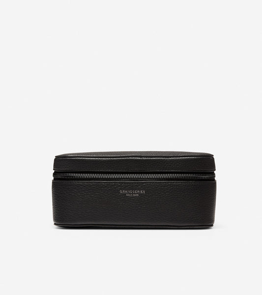 GRANDSERIES Leather Zip Around Travel Case