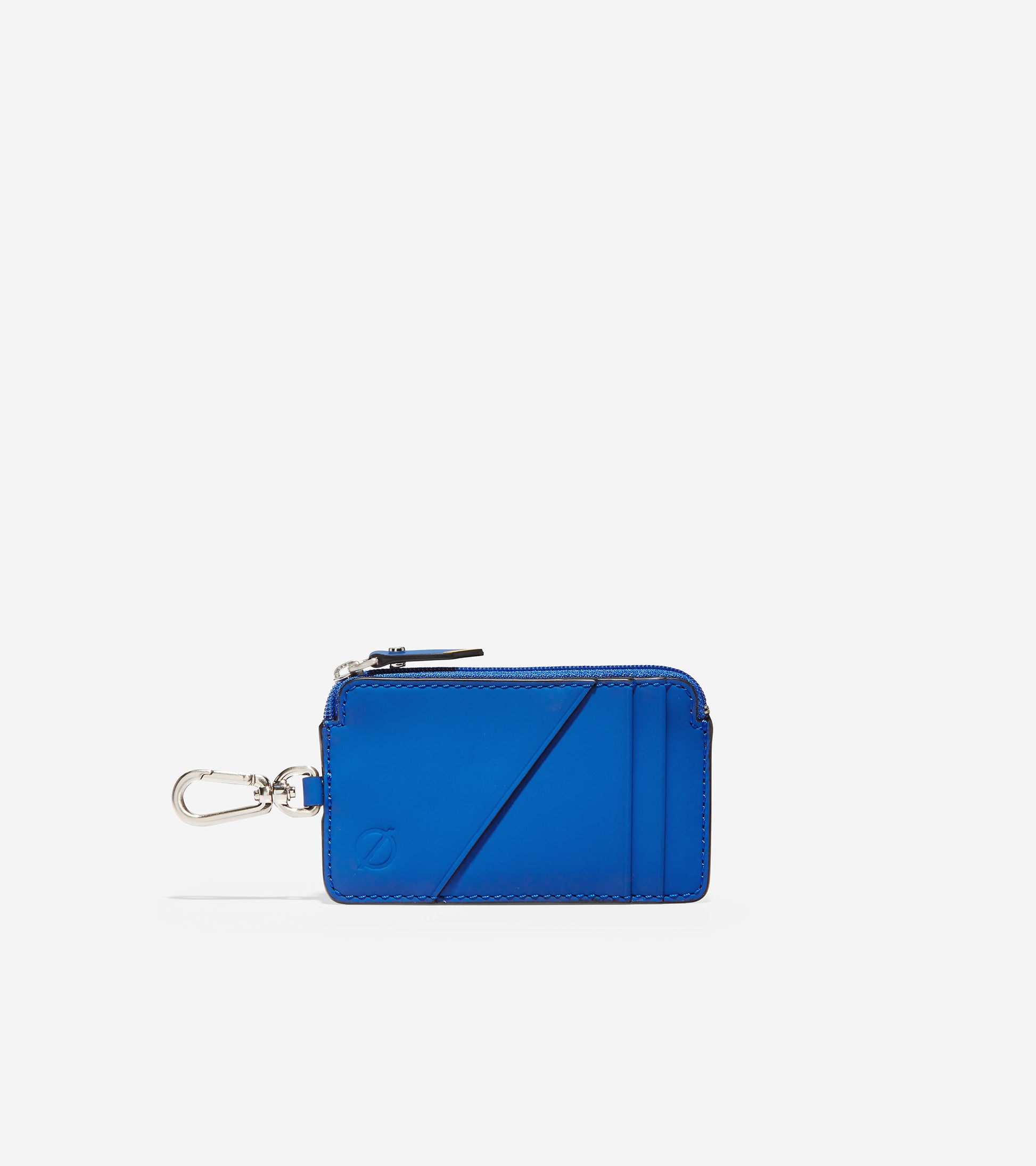 ZERØGRAND Zip Card Case with Key Ring