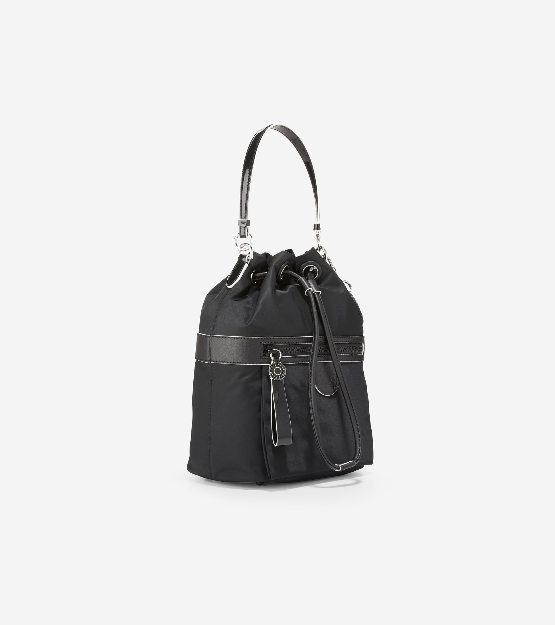 Nylon Drawstring Crossbody