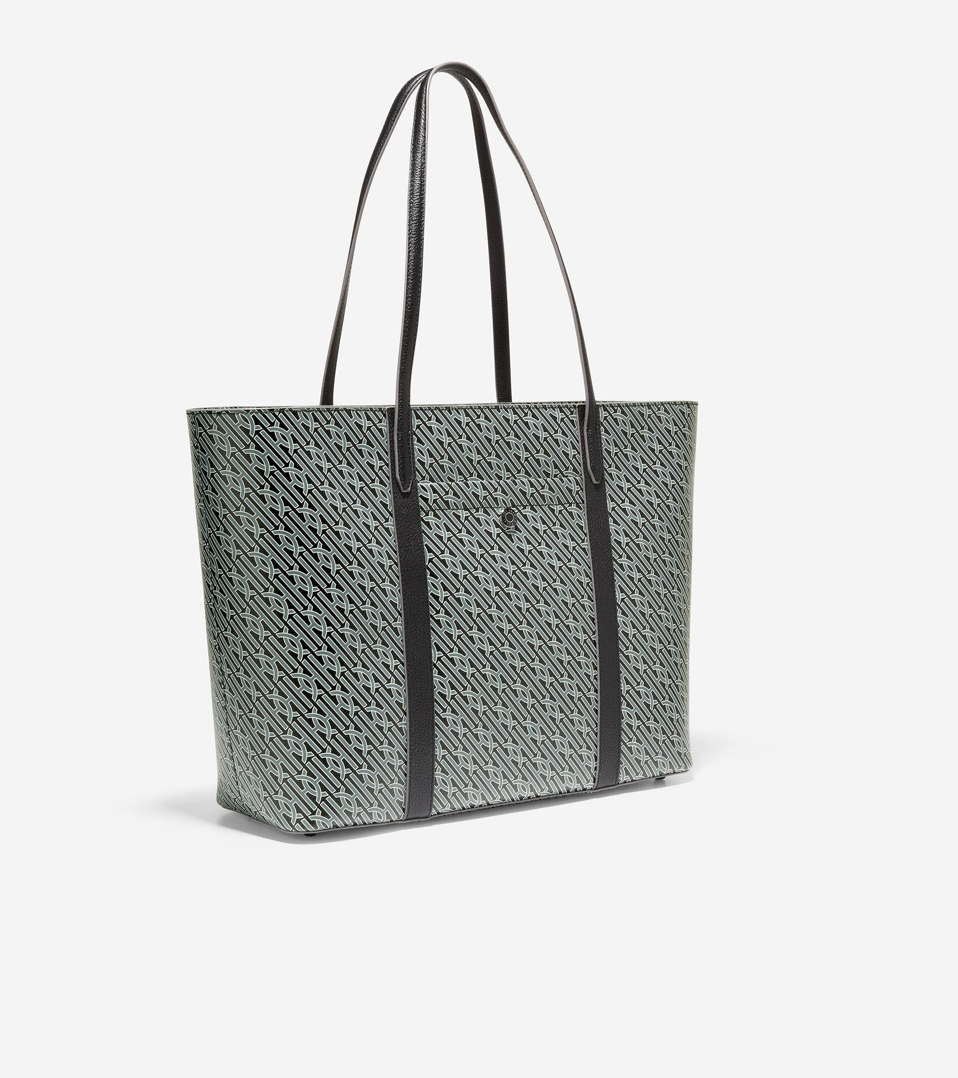 Coated Canvas Tote