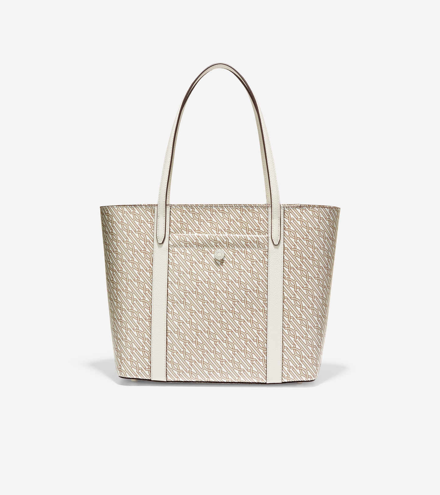 Coated Canvas Small Tote