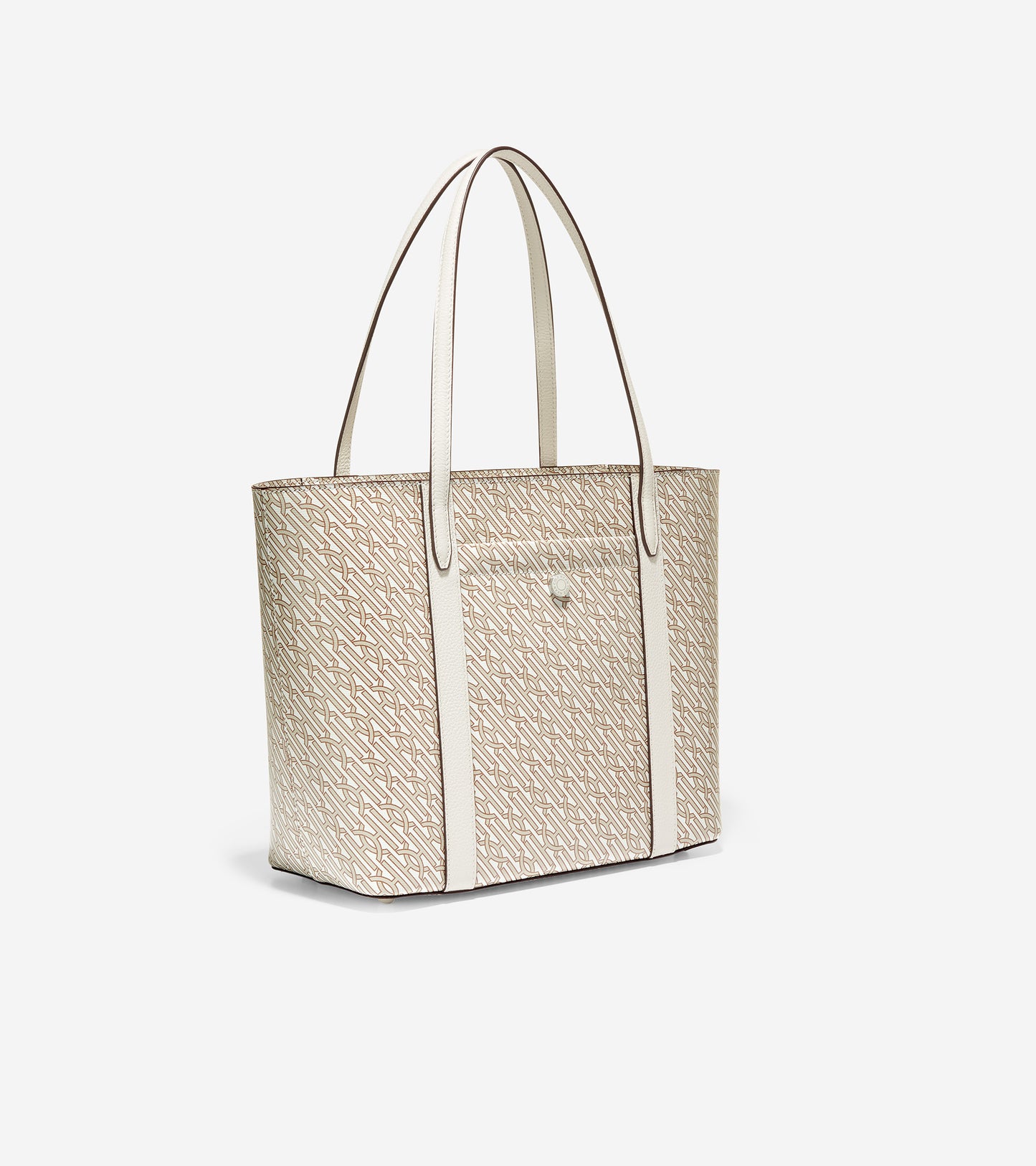 Coated Canvas Small Tote