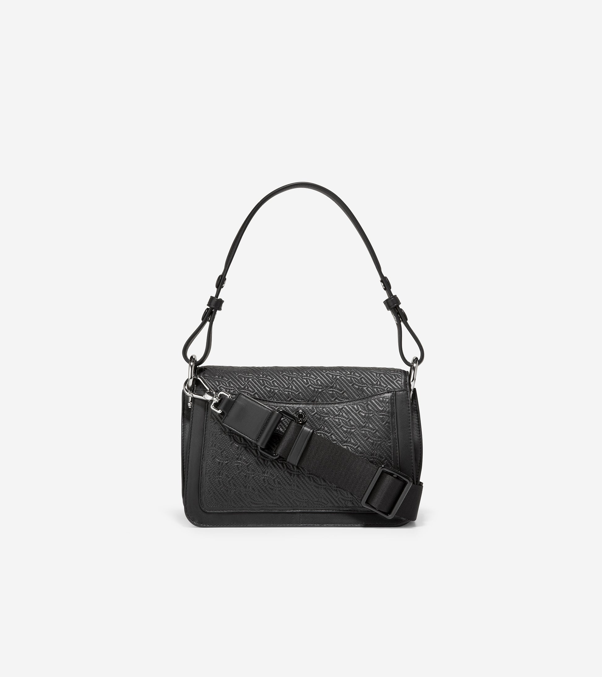 Quilted Logo Shoulder Bag