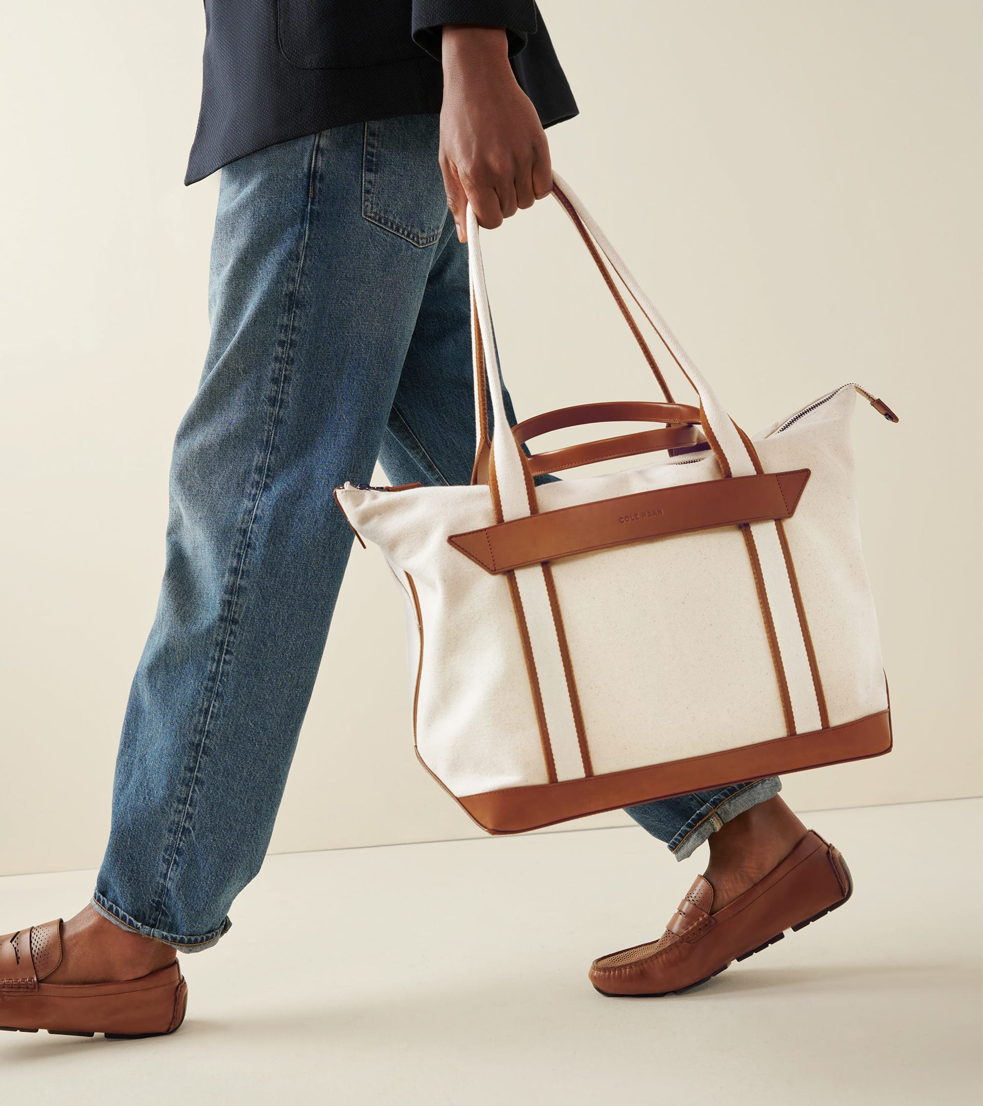 Men's Laser Penny Loafer